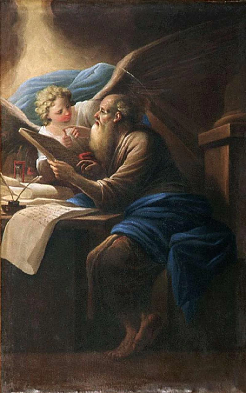 San Matteo e l'angelo - chiesa di Santo Spirito, Bergamo